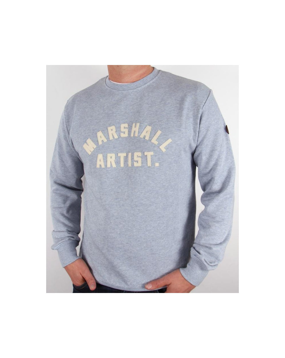 Marshall Artist Classic Marque Sweatshirt Grau Blau
