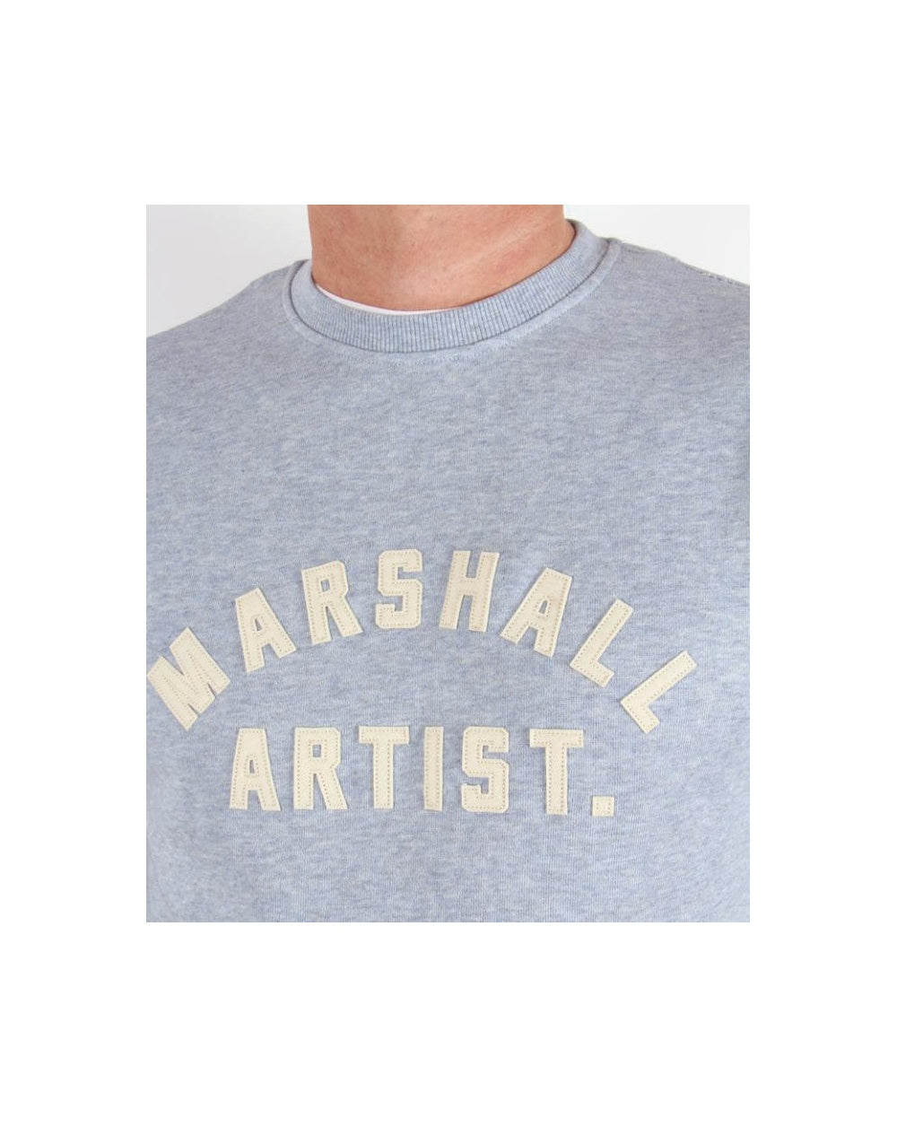 Marshall Artist Classic Marque Sweatshirt Grau Blau