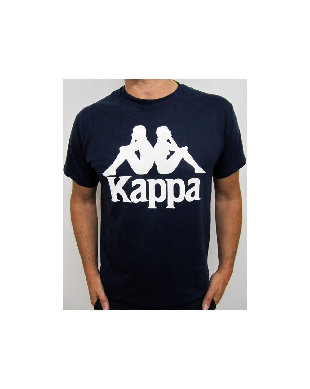Robe Di Kappa Logo T-Shirt Marineblau