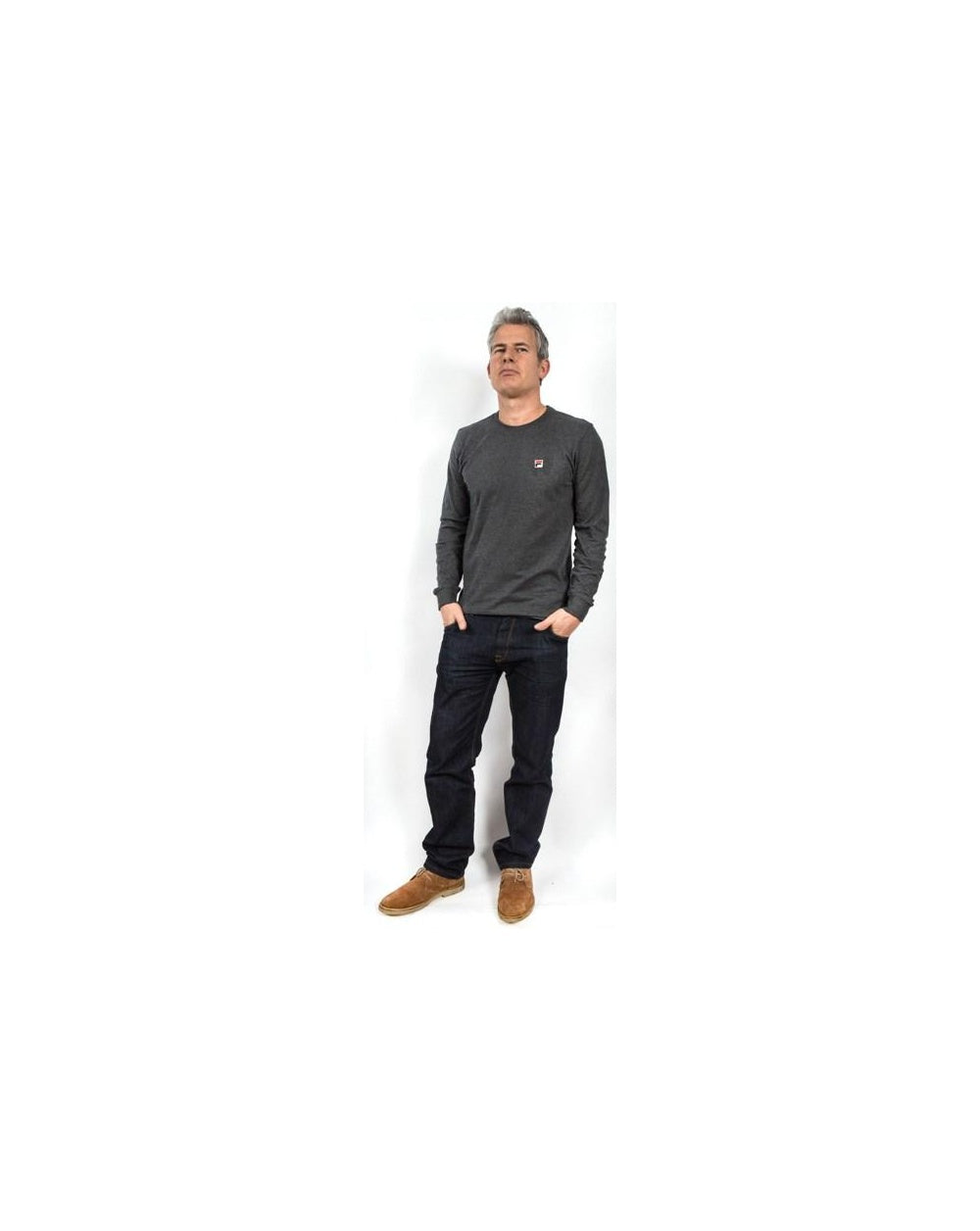Fila Vintage Ridge L/s T-Shirt Anthrazit