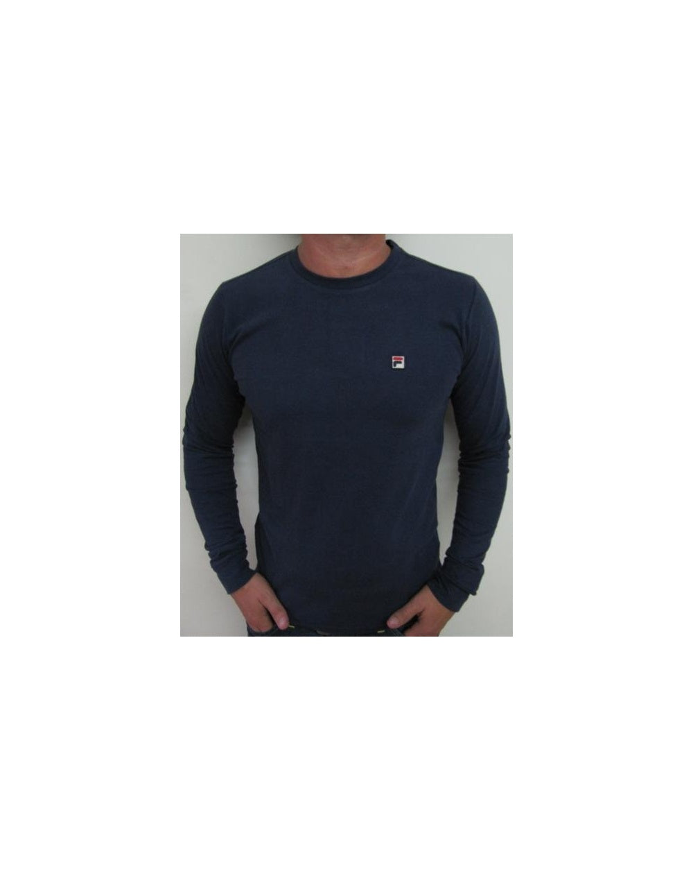 Fila Vintage Ridge L/s T-Shirt Marineblau