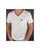 Lois V Neck Pocket T-shirt White