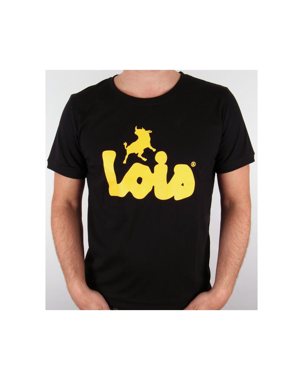 Lois Camiseta Logo T-Shirt Schwarz