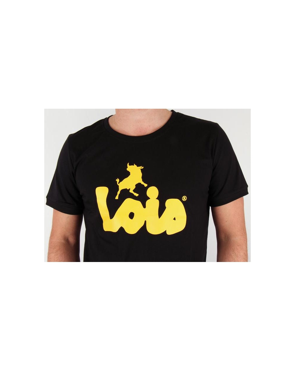 Lois Camiseta Logo T-Shirt Schwarz