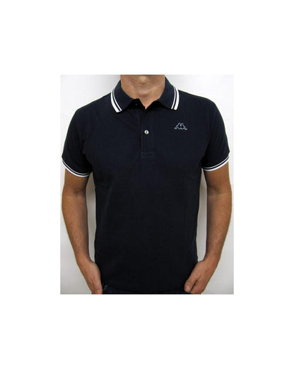 Robe Di Kappa Twin Tipped Poloshirt Marineblau/Weiß