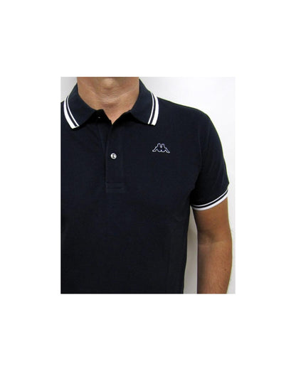Robe Di Kappa Twin Tipped Poloshirt Marineblau/Weiß