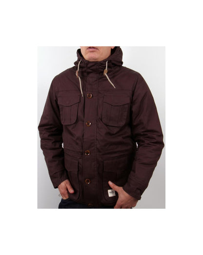Wemoto Tobin Kapuzenjacke Braun
