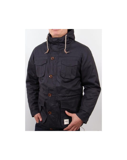Wemoto Tobin Kapuzenjacke Marineblau