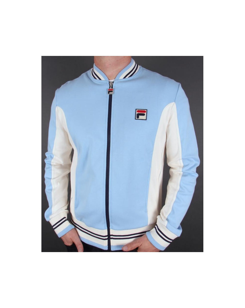 Fila Vintage Mk1 Settanta Track Top Himmelblau/Gardenia