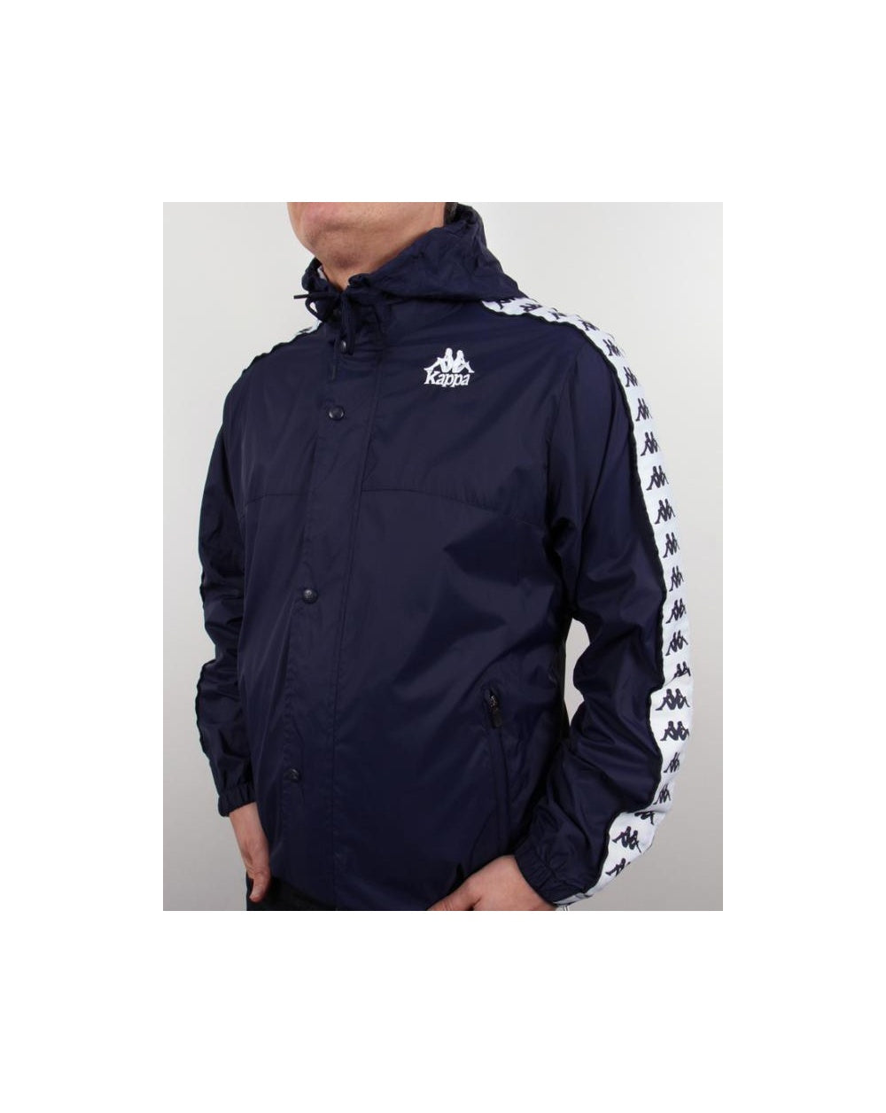 Robe Di Kappa Og Cagoule 84 Marineblau