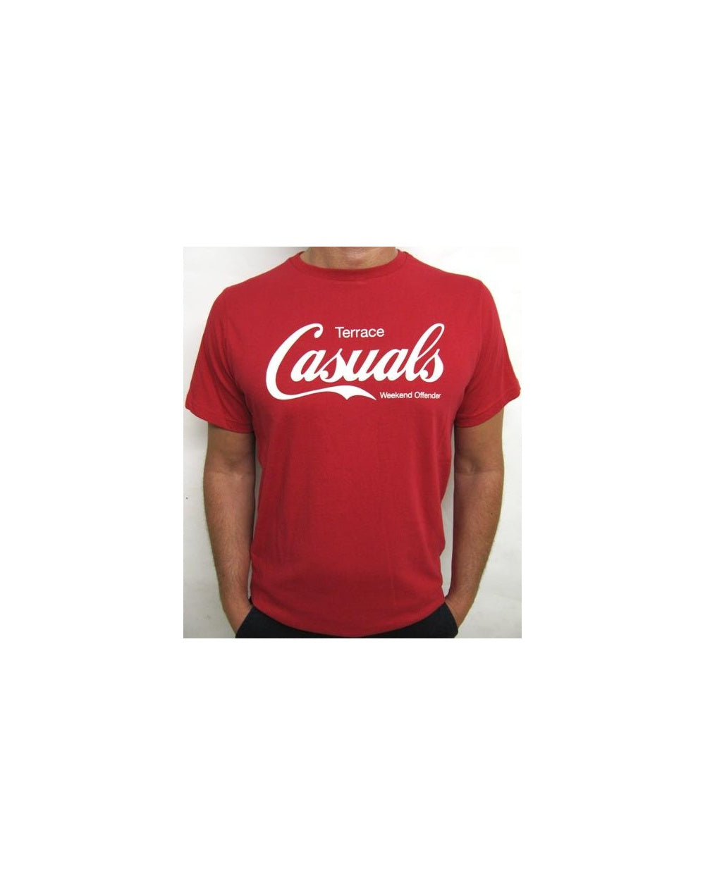 Weekend Offender Terrace Casuals T-Shirt Rot