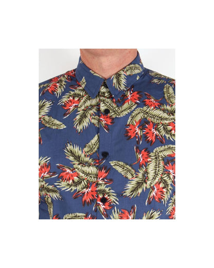 Weekend Offender Edgewater Hemd Marineblau