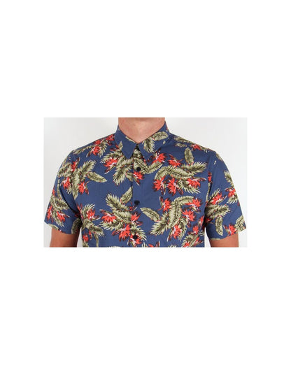 Weekend Offender Edgewater Hemd Marineblau
