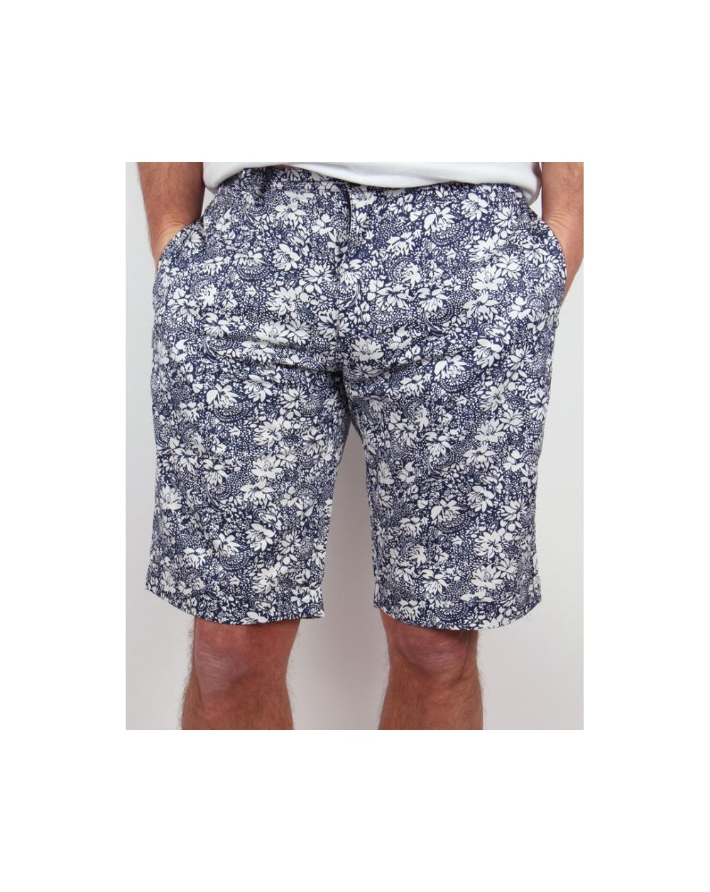 Weekend Offender Flora Bama Shorts Marineblau