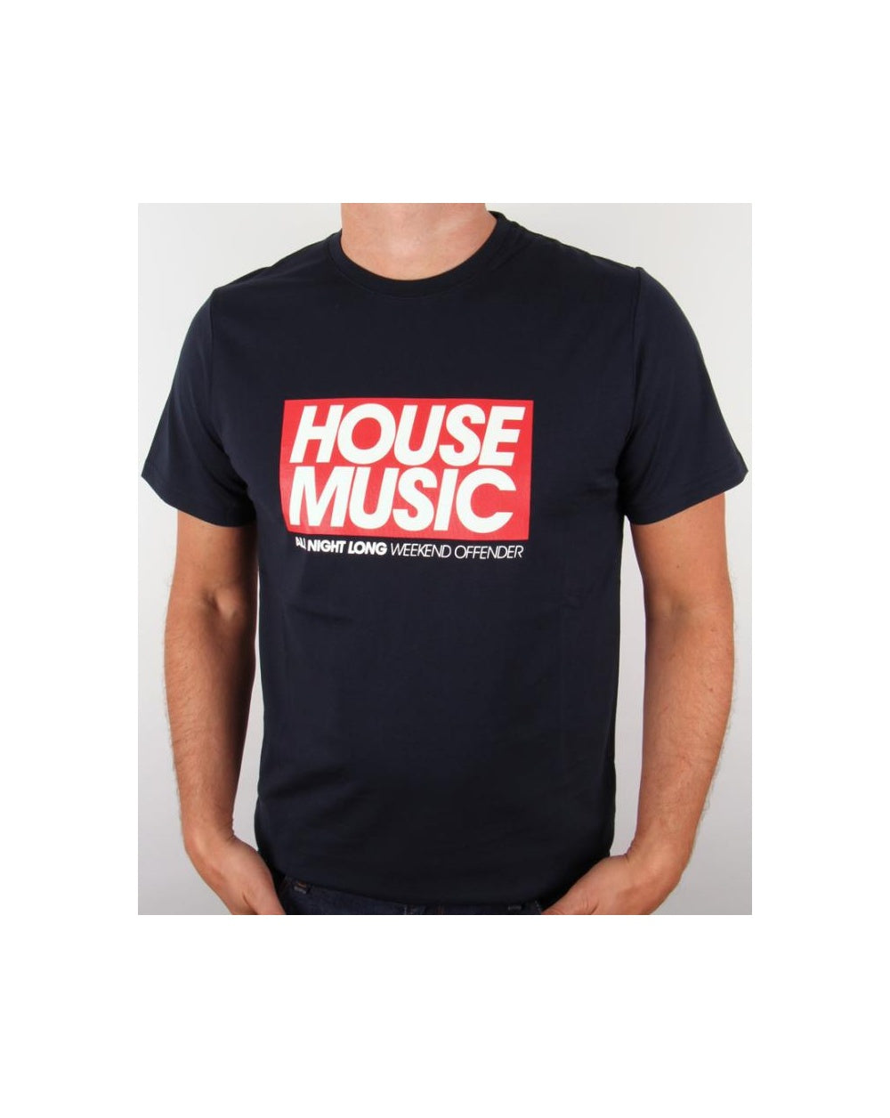 Weekend Offender House Music T-Shirt Marineblau 
