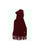 Lyle And Scott Lambswool Scarf Claret Jug
