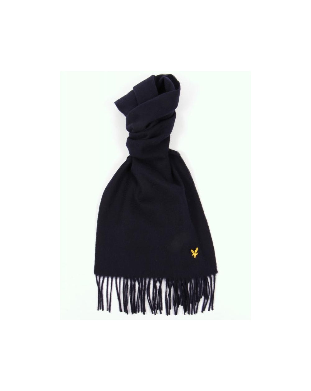 Lyle And Scott – Lammwollschal in Marineblau