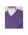 Lyle And Scott V Neck Jumper Purple