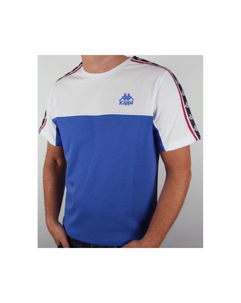 Robe Di Kappa Dunlin T-Shirt Königsblau/Weiß