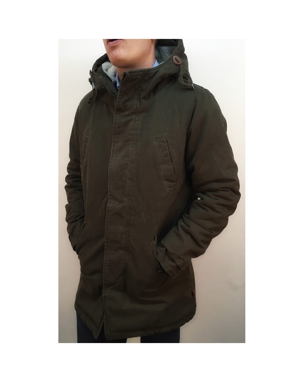 Bellfield Bres Jacke Khakigrün
