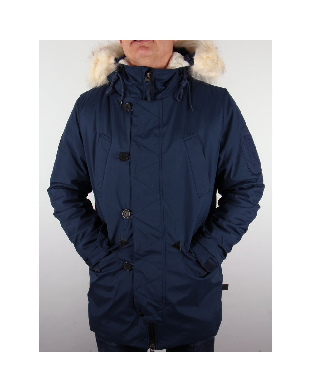 Bellfield Pembrick Jacke Marineblau