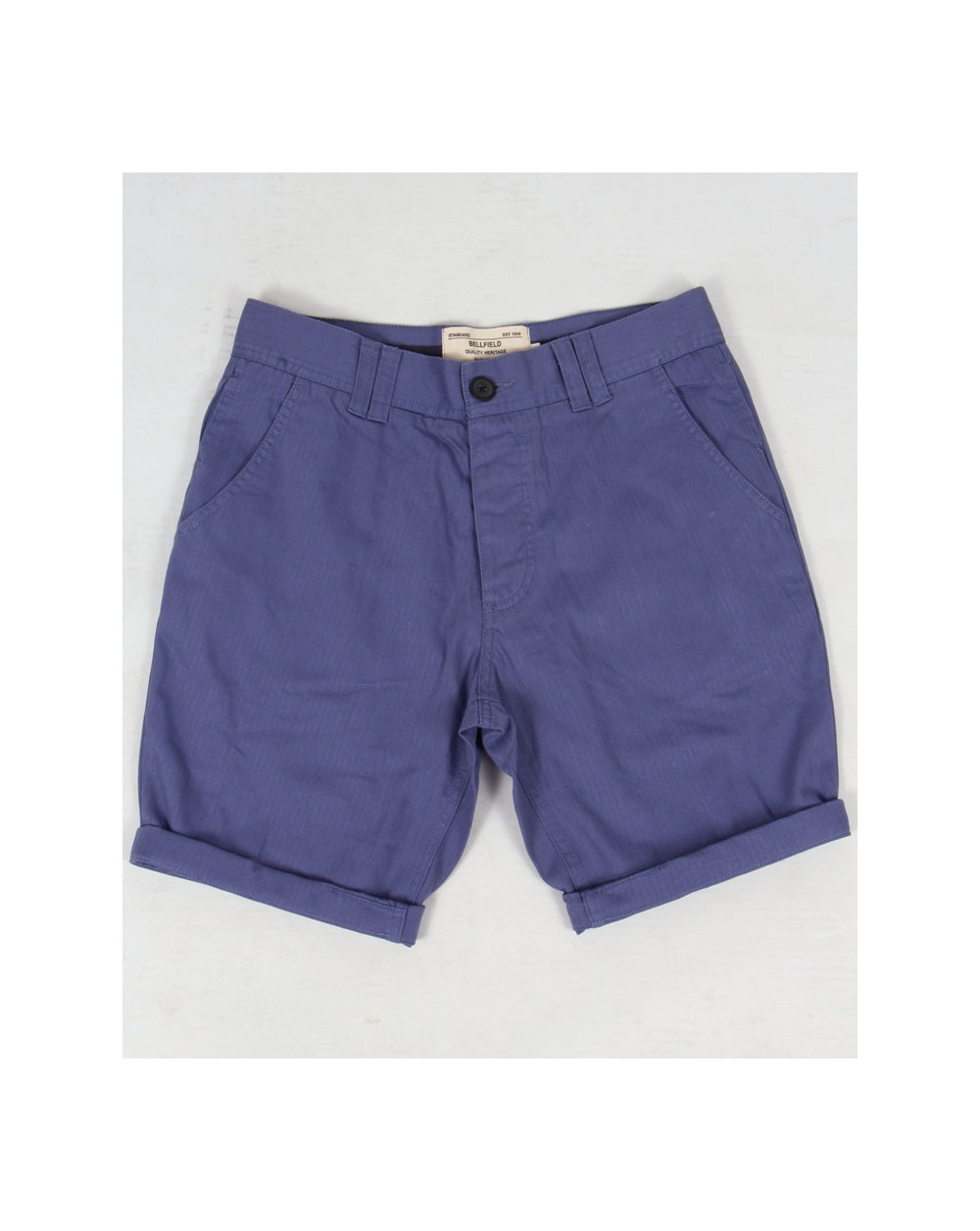 Bellfield – Chino-Shorts in verwaschenem Blau