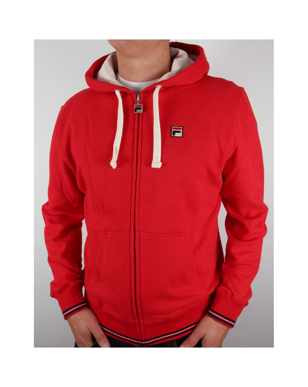 Fila Vintage Merlo Fz Hoodie Rot