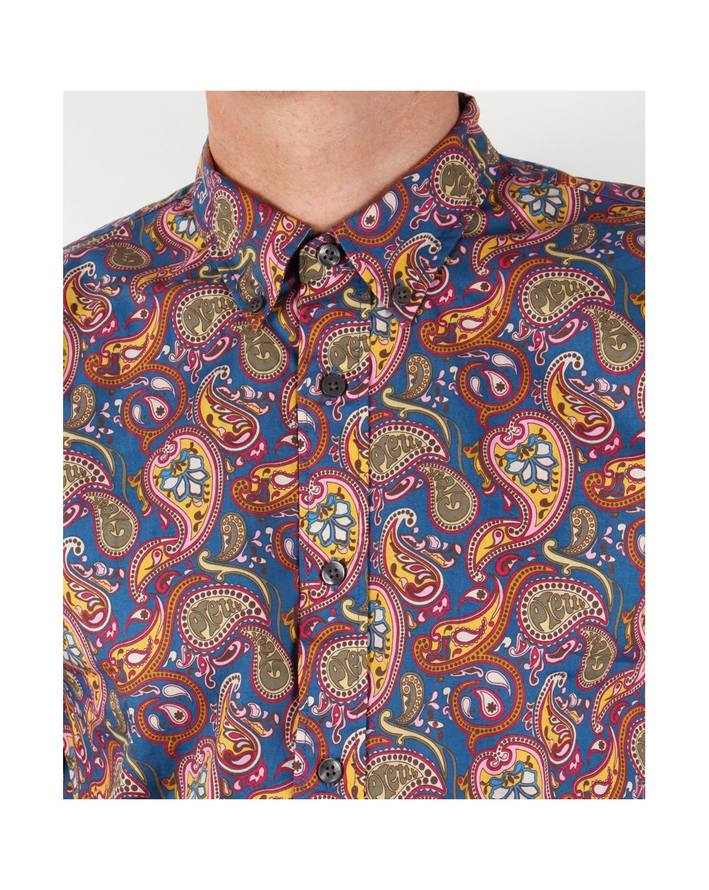 Pretty Green Vintage Paisley Hemd Multi