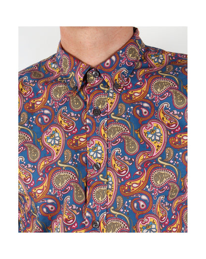 Pretty Green Vintage Paisley Hemd Multi