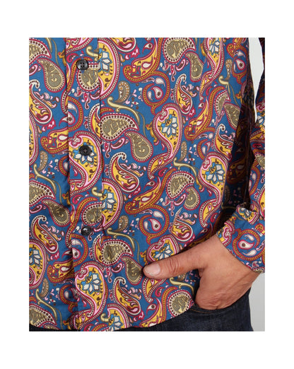 Pretty Green Vintage Paisley Hemd Multi