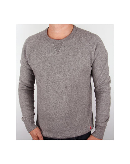 Levis – Grau meliert – Sweatshirt mit Rundhalsausschnitt