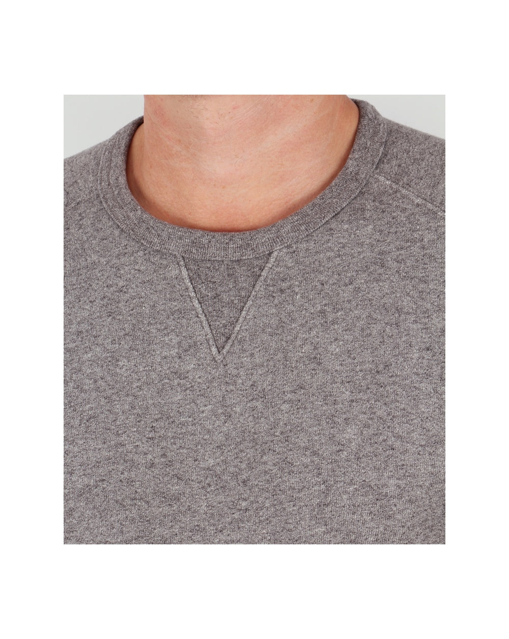 Levis – Grau meliert – Sweatshirt mit Rundhalsausschnitt