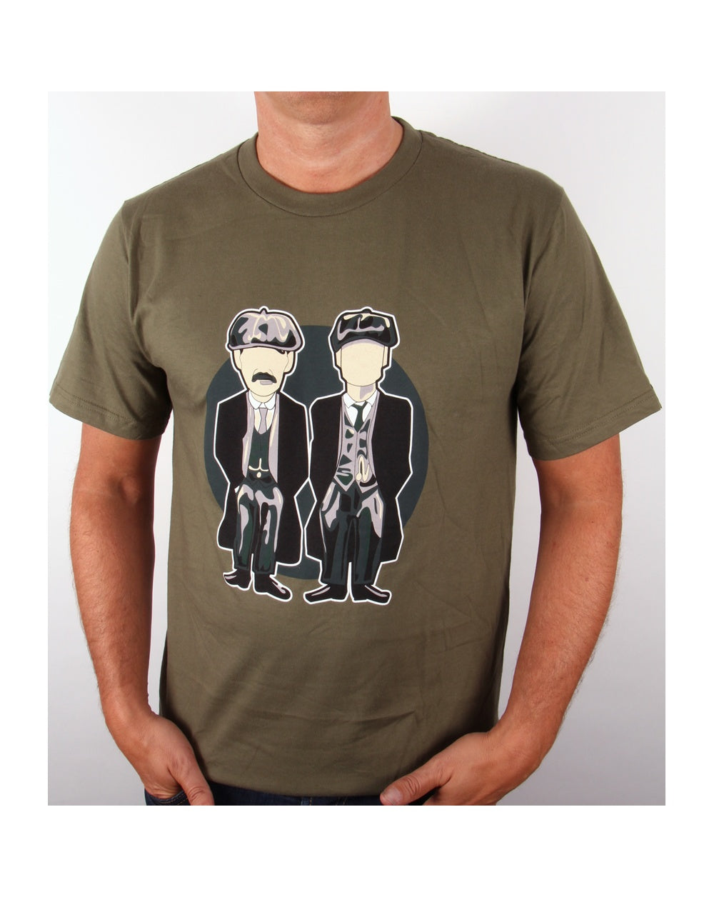 Minty Peaky Blinders T-Shirt Grün