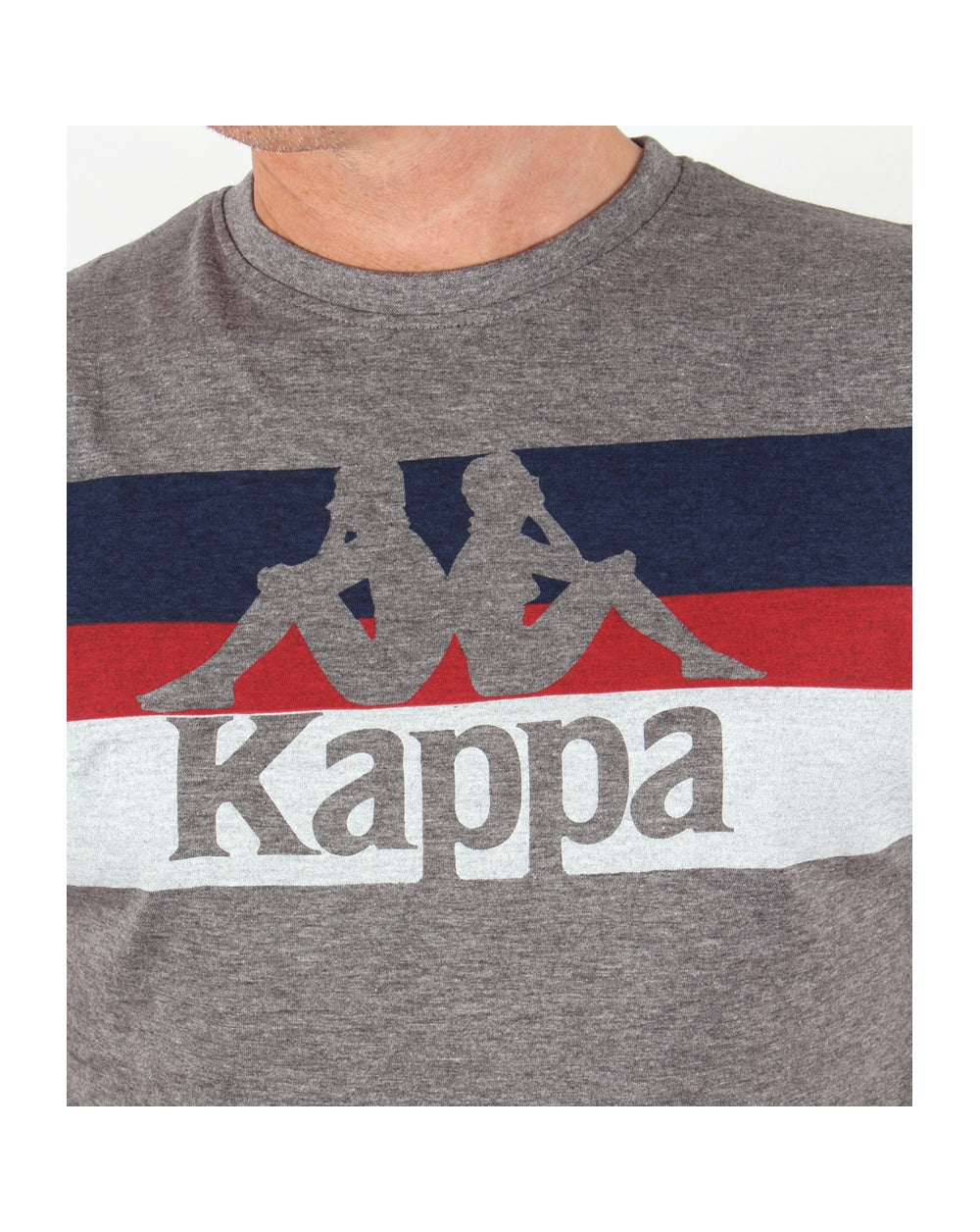 Robe Di Kappa Skippa Logo T-Shirt Grau