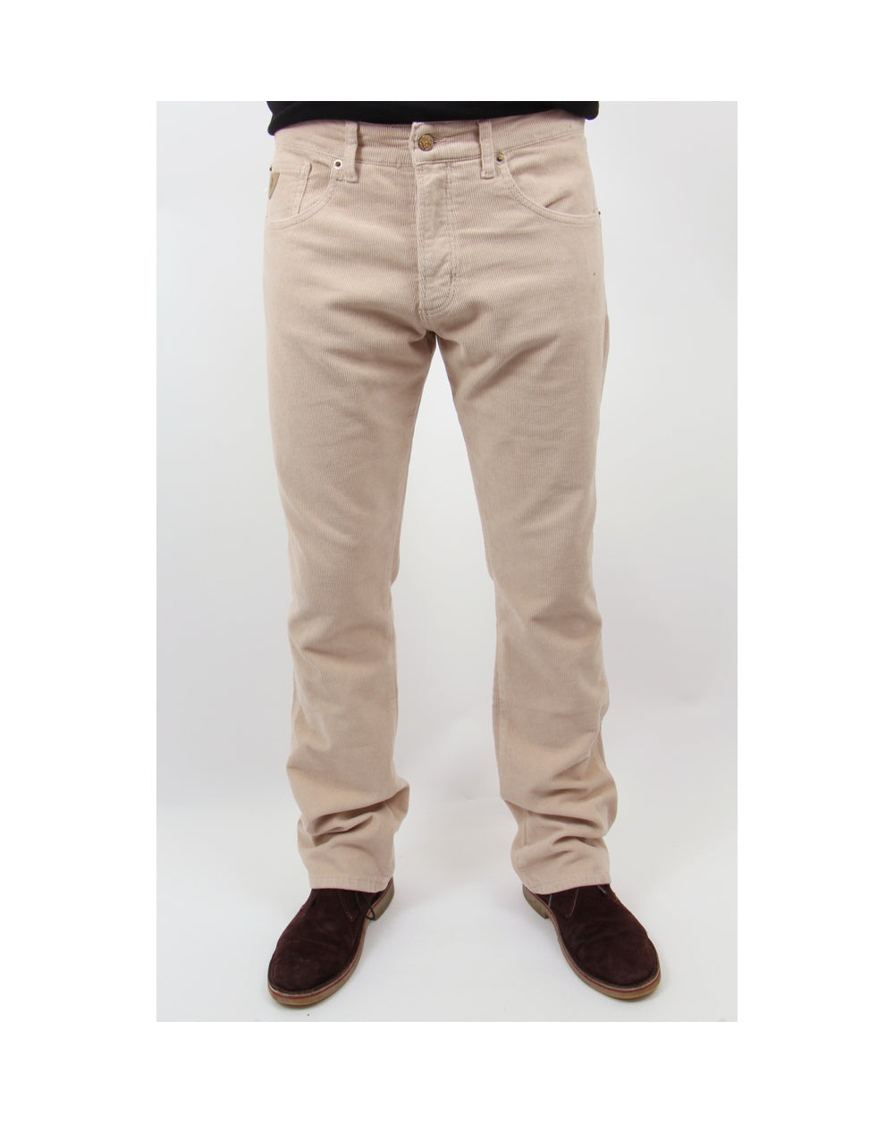Lois Regular Slim Nadelkordeln Sand