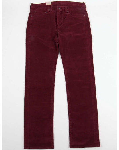 Levis 511 – Slim Fit-Cordhose in Merlot