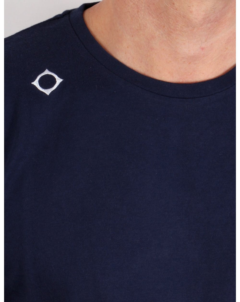 Ma.strum Kit Issue Langarm-T-Shirt mit Rundhalsausschnitt, Marineblau