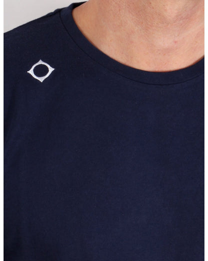 Ma.strum Kit Issue Langarm-T-Shirt mit Rundhalsausschnitt, Marineblau
