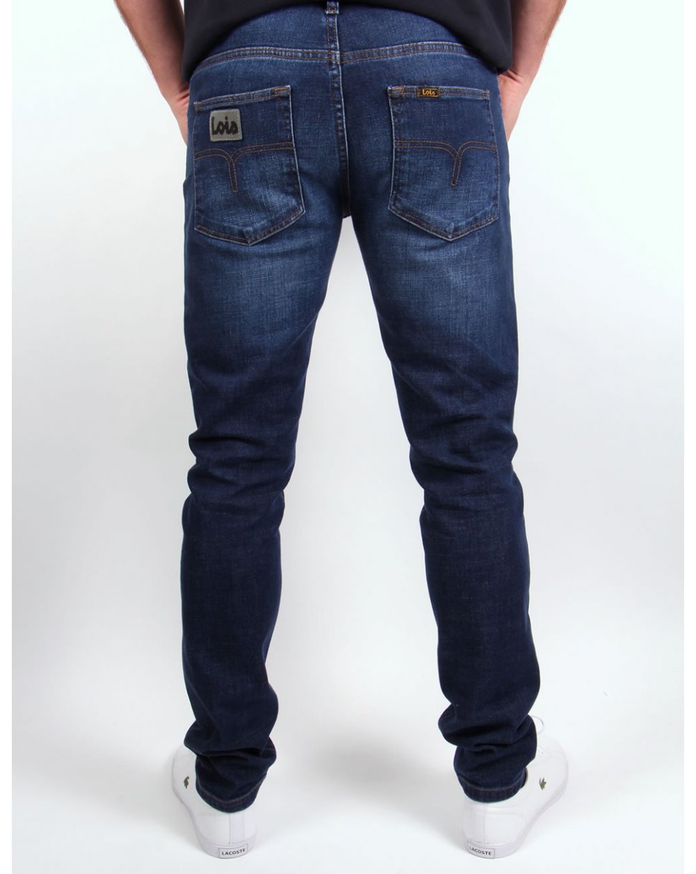 Lois Sky Slim Fit Jeans in dunklem Stein
