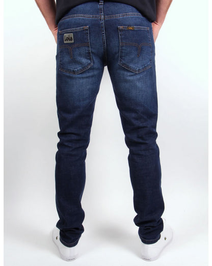Lois Sky Slim Fit Jeans in dunklem Stein