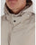 Bellfield Mac With Detatchable Hood Stone