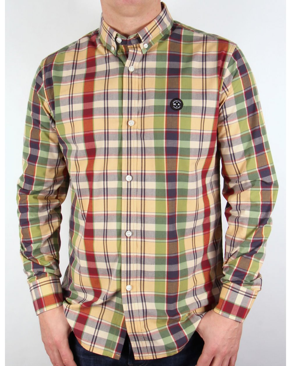 Marshall Artist Country Check Shirt Mehrfarbig