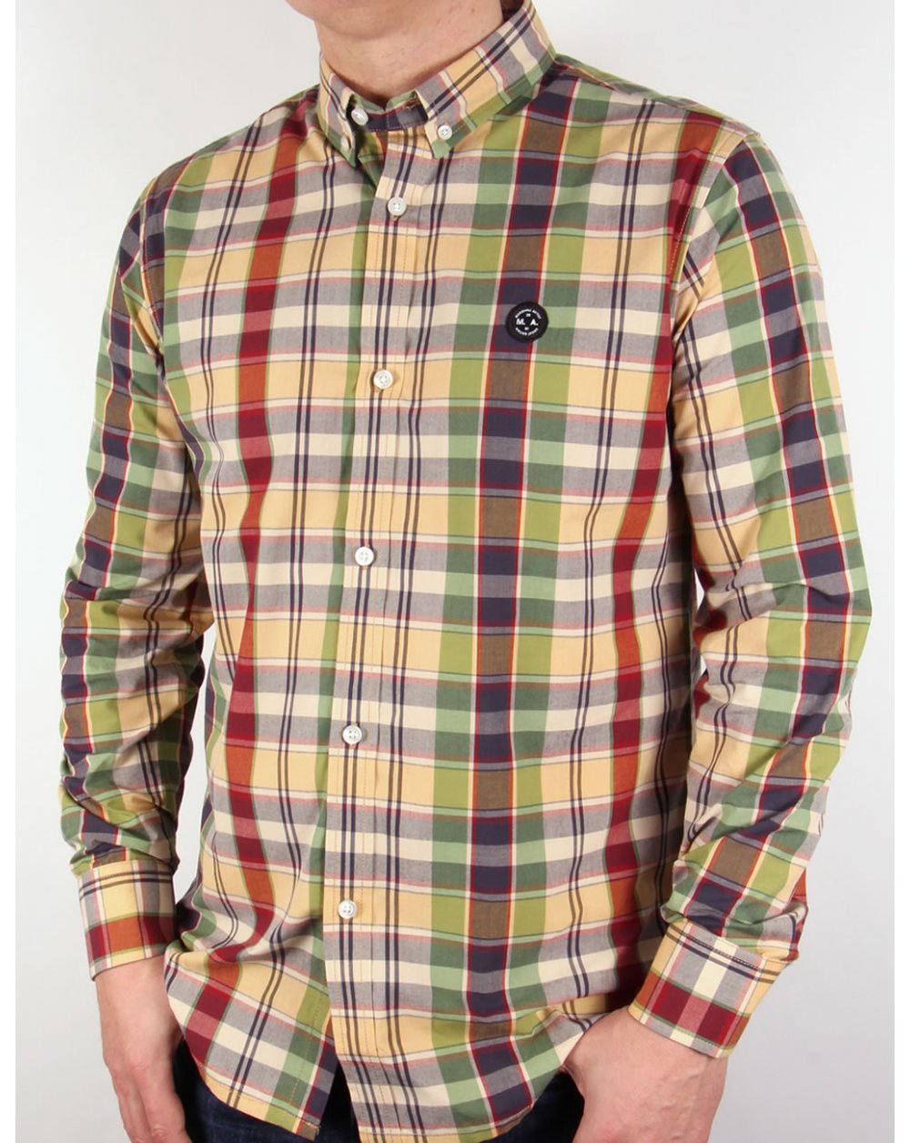 Marshall Artist Country Check Shirt Mehrfarbig