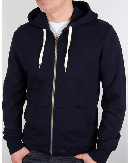 Levis Original – Kapuzenjacke mit Reißverschluss, Marineblau