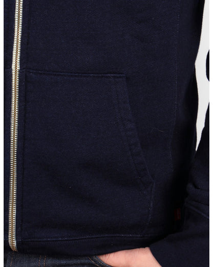 Levis Original – Kapuzenjacke mit Reißverschluss, Marineblau