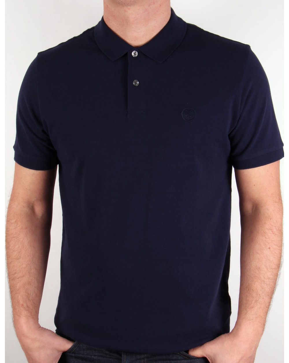 Pretty Green Pinningington Poloshirt Marineblau