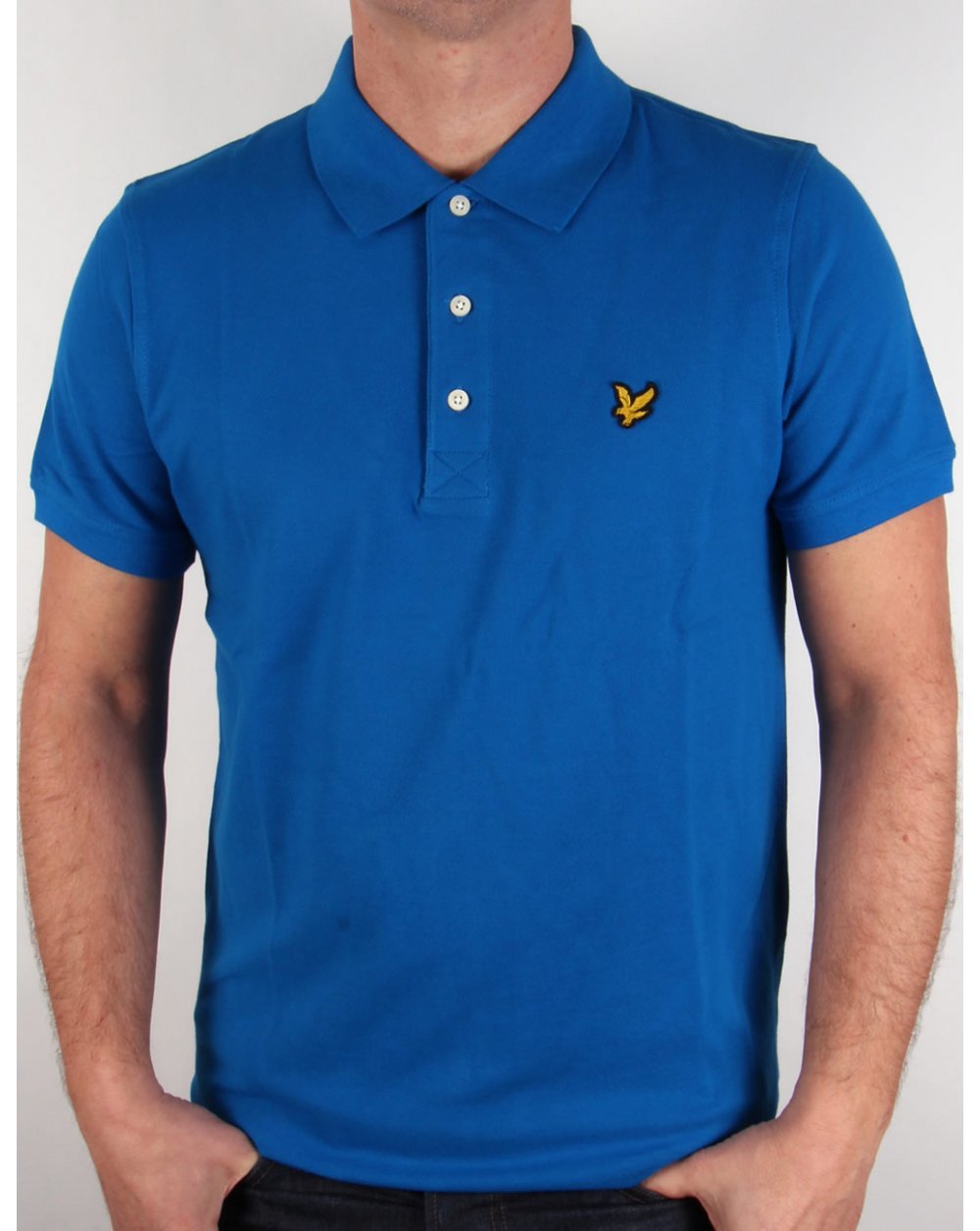 Lyle And Scott – Poloshirt in dunklem Kobalt