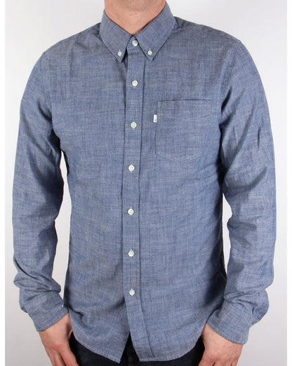 Levis – Klassisches Hemd mit einer Tasche, Indigo