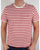 Farah Gieger Striped T-shirt White/red