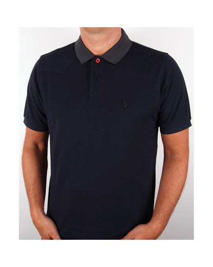 Luke Plants Poloshirt Marineblau